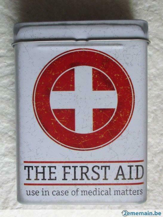 the first aid - boîte en métal (mod. 1), Ophalen of Verzenden, Nieuw