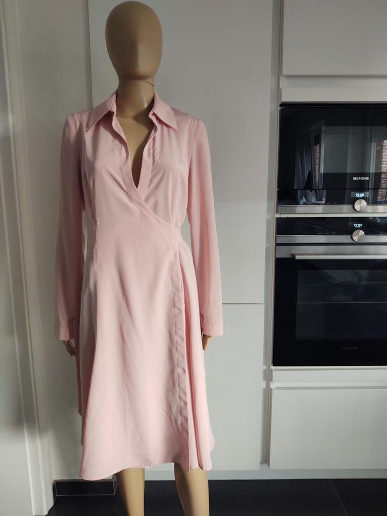 La dress bij Simone jurk., Kleding | Dames, Ophalen of Verzenden, Roze, Maat 36 (S), La dress bij Simone