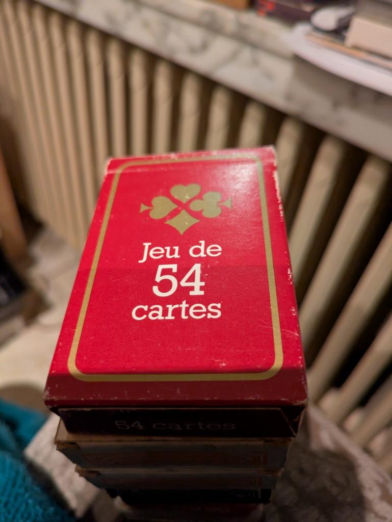 Jeu de 54 cartes, Verzenden, Zo goed als nieuw, Speelkaart(en)