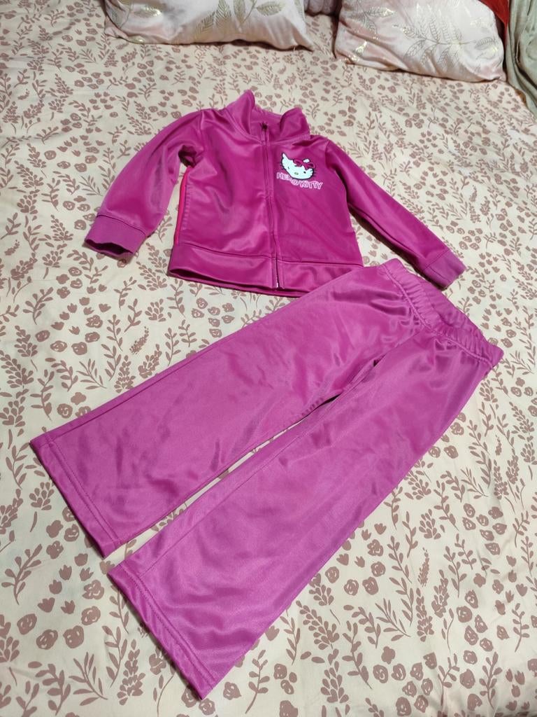 Hello Kitty joggingbroek van 4 jaar, Ophalen of Verzenden, Gebruikt