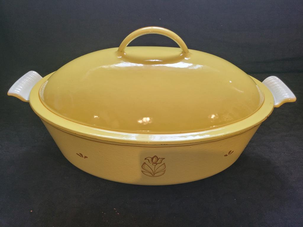 oude gietijzeren braadpan DRU Hollande N 35 vintage, Ophalen of Verzenden