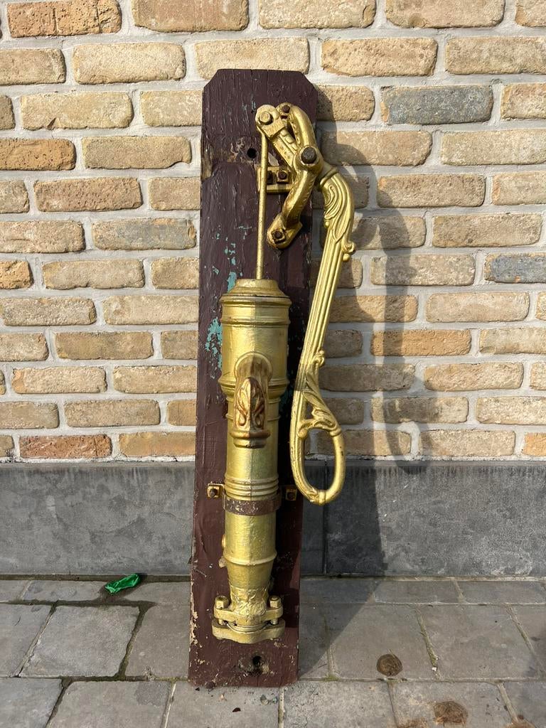 Waterpomp als tuingarnituur, Tuin en Terras, Ophalen, Gebruikt