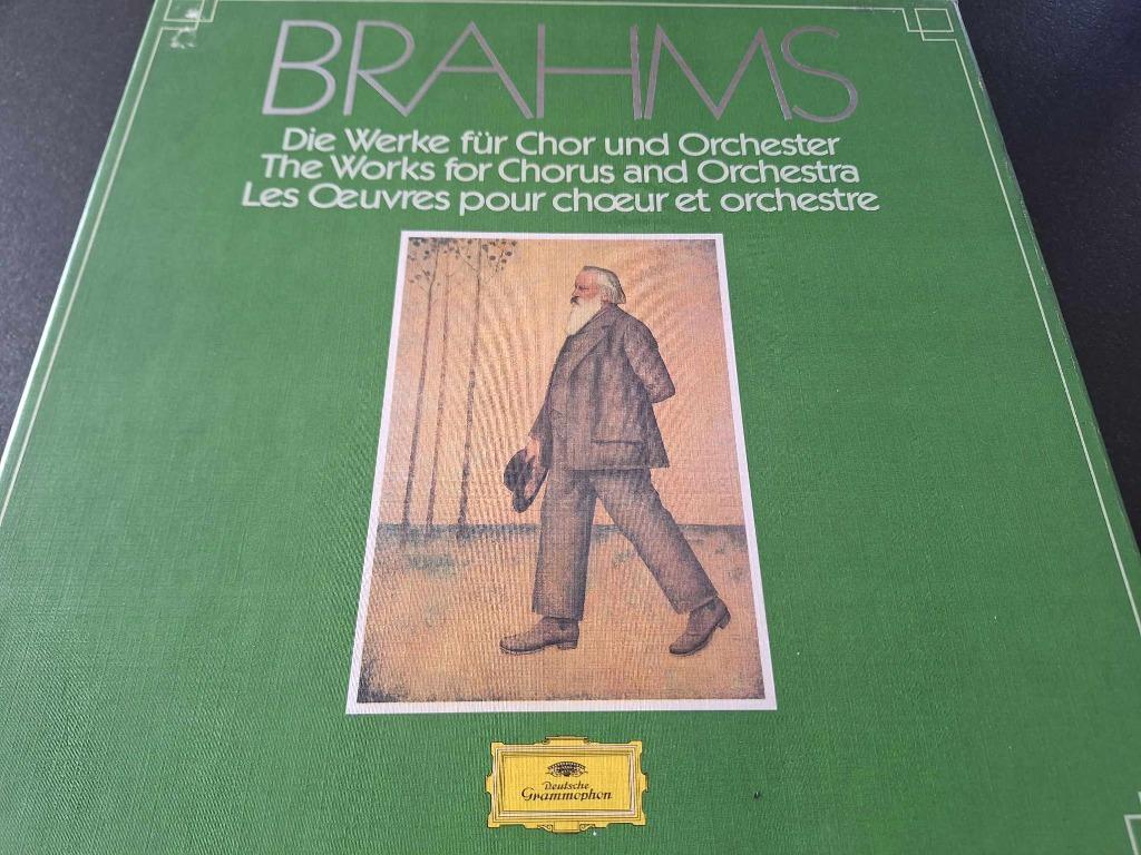 Brahms / Brendel - Sinopoli - Works For Chorus And Orchestra, Cd's en Dvd's, Vinyl | Klassiek, Gebruikt, Romantiek, Kamermuziek