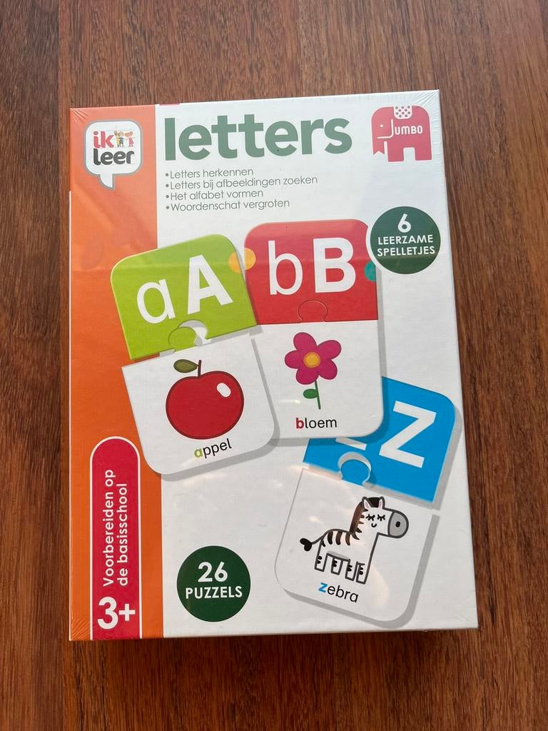 Spel Ik leer letters- NIEUW, Ophalen of Verzenden, Nieuw, Taal en Lezen