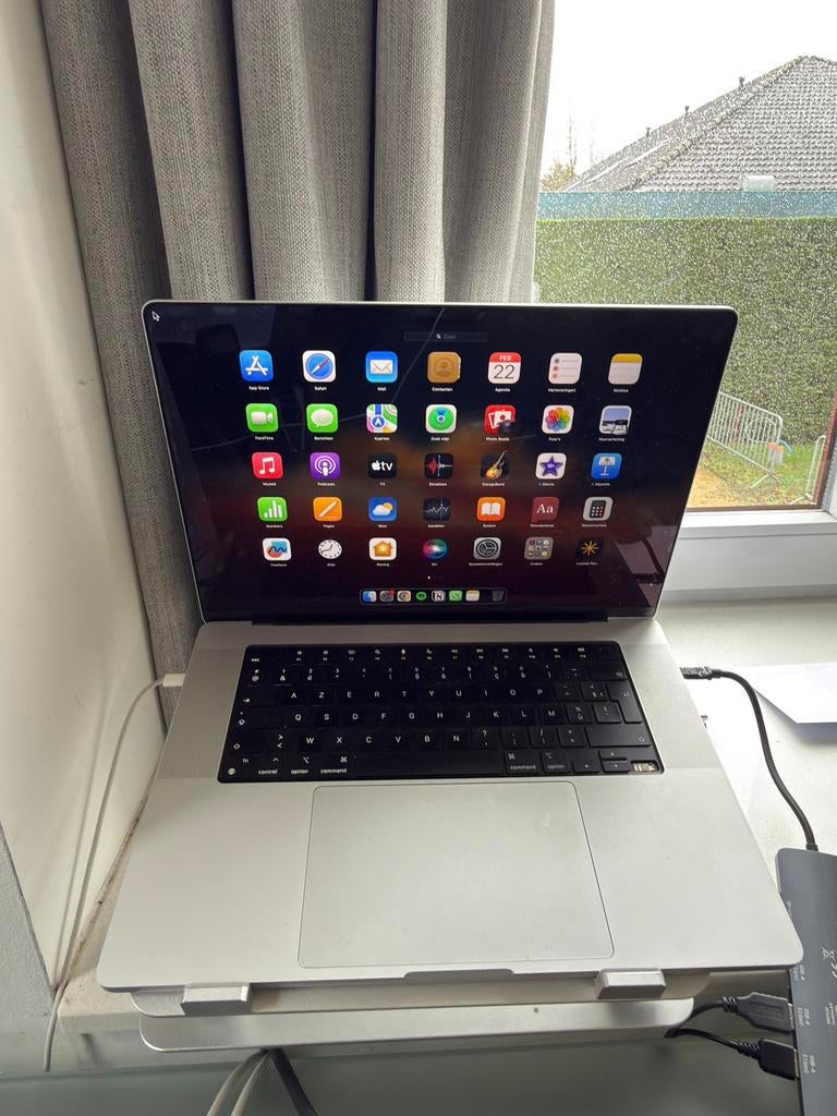 MacBook Pro16”, 2021.M1Max 32GB RAM .1TB SSD Desktop gebruik, Enlèvement, MacBook