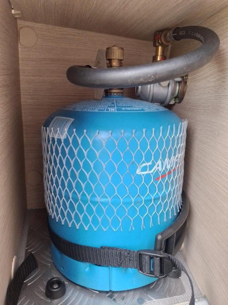 CAMPINGAZ GASFLES 2,75 kg 907 LEEG = HERVULBAAR, Caravans en Kamperen, Ophalen, Gebruikt