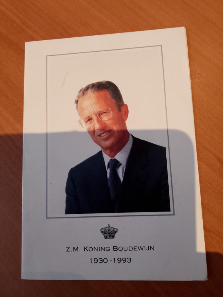 Bidprentje koning Boudewijn, Envoi