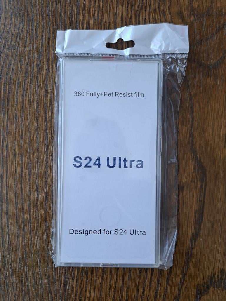 Samsung Galaxy S24 ultra siliconen hoesje Dubbelzijdig RDV B, Ophalen of Verzenden, Zo goed als nieuw