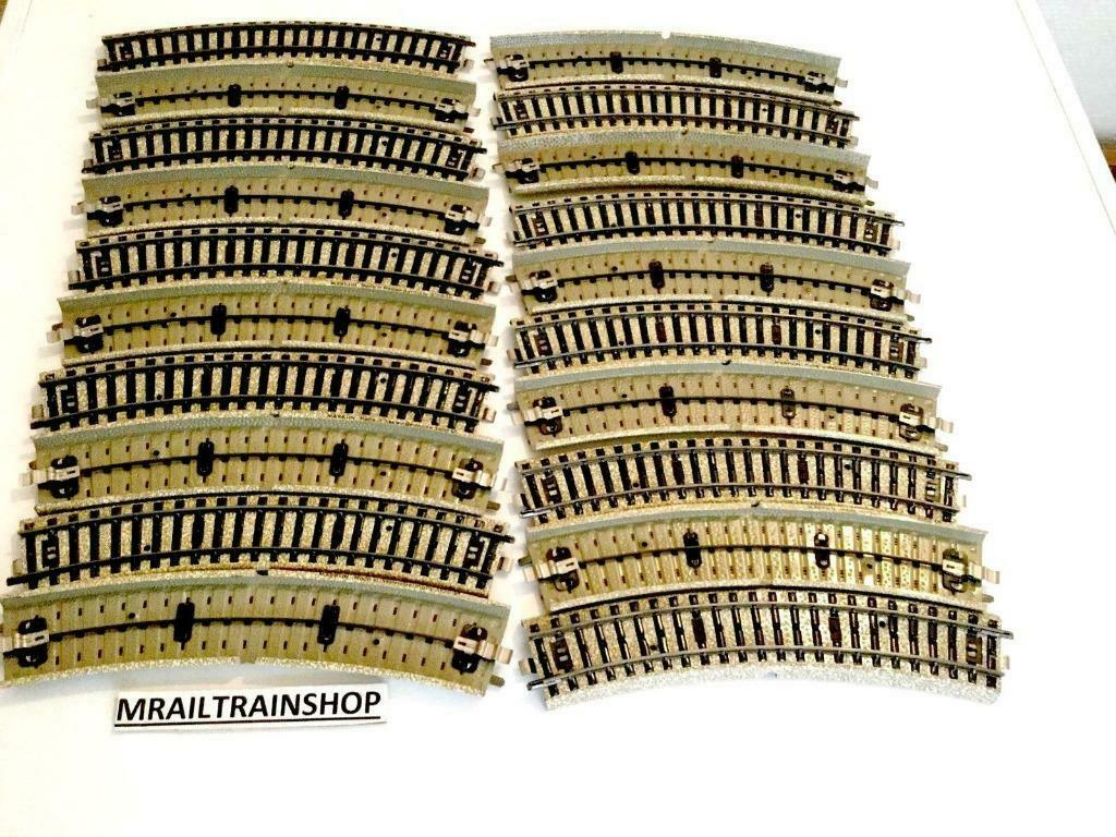 5100 Marklin HO PROMOTION !!!!!! 20 x rails incurvés, Jg01618@telenet.be, Marklin, Courant alternatif, Rails