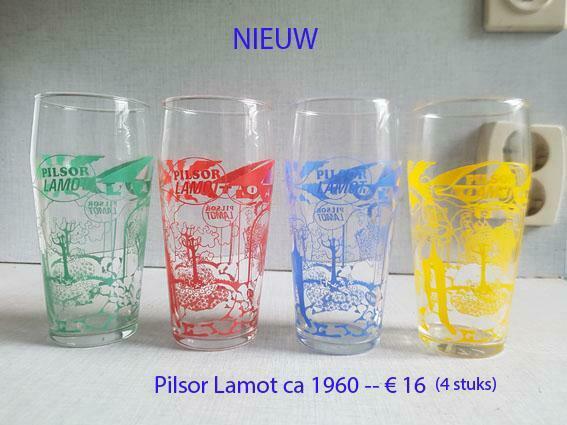 Retro bierglazen, Enlèvement ou Envoi, Comme neuf