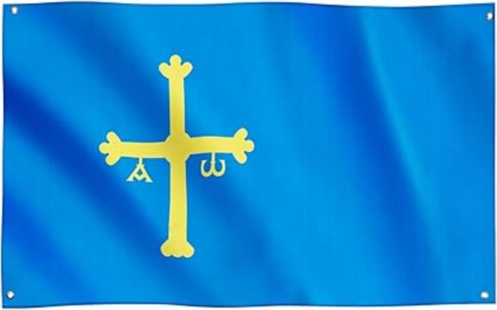Drapeau des Asturies | 91 x 152 cm | Nouveau, Divers, Drapeaux & Banderoles, Neuf, -, -, Runesol