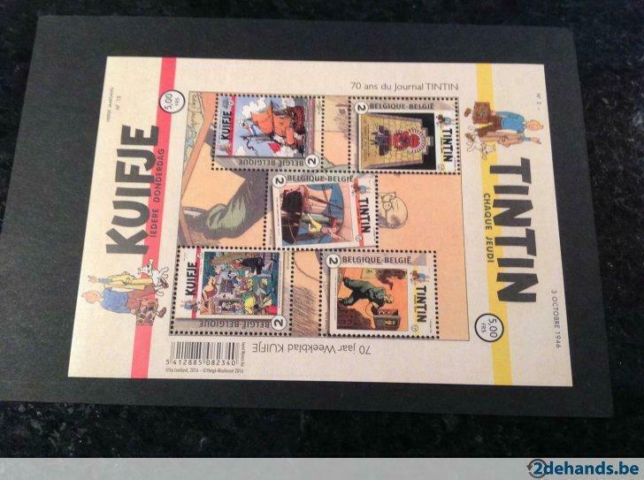 70 jaar weekblad Kuifje, Enlèvement ou Envoi