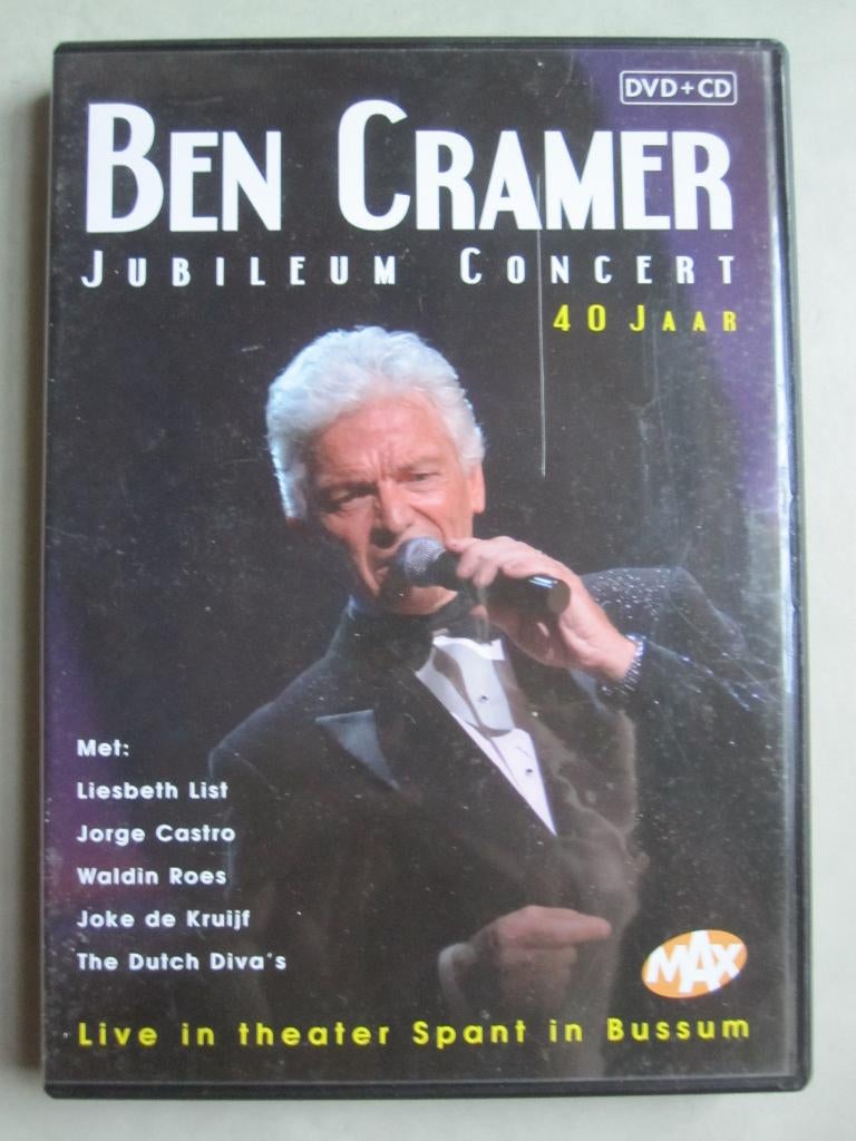 Ben Cramer - Jubileum Concert - 40 jaar (2 disc), Alle leeftijden, Boxset, Muziek en Concerten, Ophalen of Verzenden