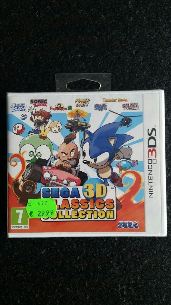 Nintendo 3DS Sega 3D Classics Collection NIEUW, Games en Spelcomputers, Ophalen, Nieuw