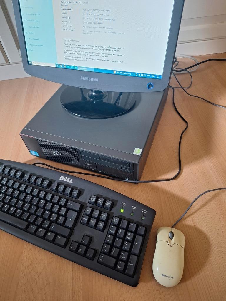 Complete desktop PC i5 met W10 en app's, Informatique & Logiciels, Ordinateurs de bureau, Comme neuf, 2 à 3 Ghz, HDD, 8 GB, Avec carte vidéo