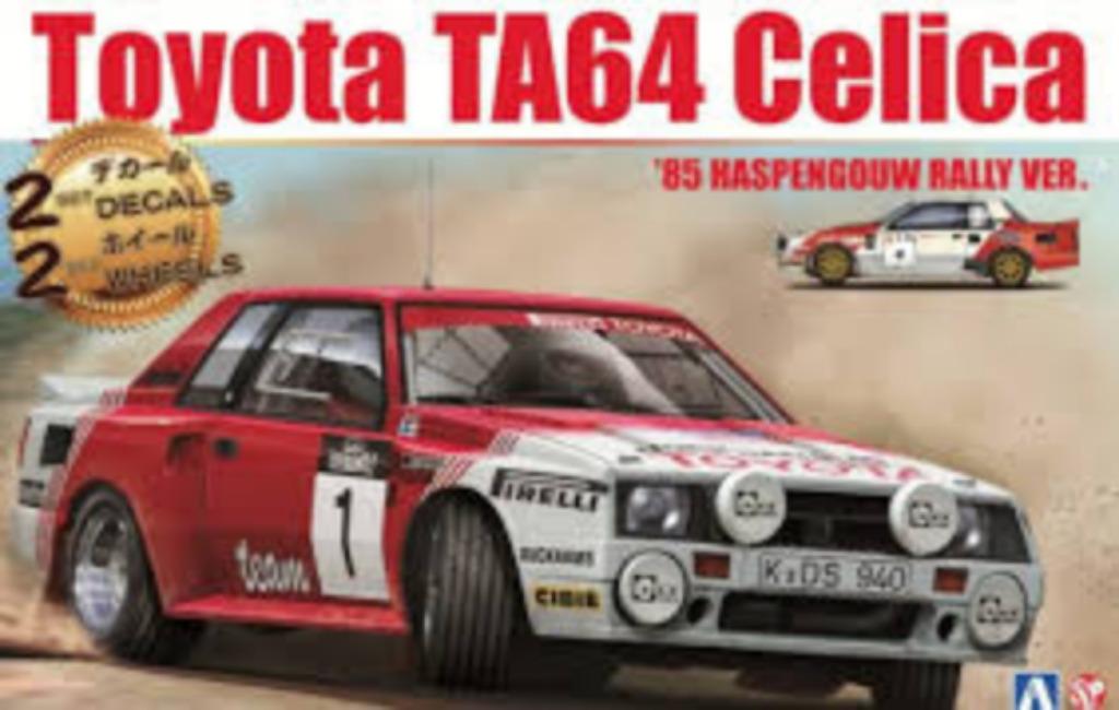 BEEMAX 24021 toyota TA64 celica haspengouw rally 1985 1/24, Neuf, Autres marques, Enlèvement ou Envoi, Voiture