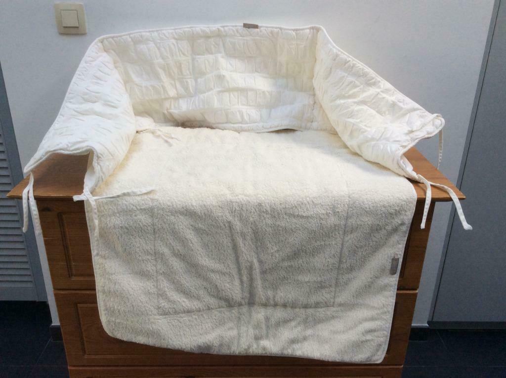 Bekleding voor babypark : legger/boxkleed/bumper Timmy, Enlèvement, Comme neuf, Rectangulaire, Tapis de parc