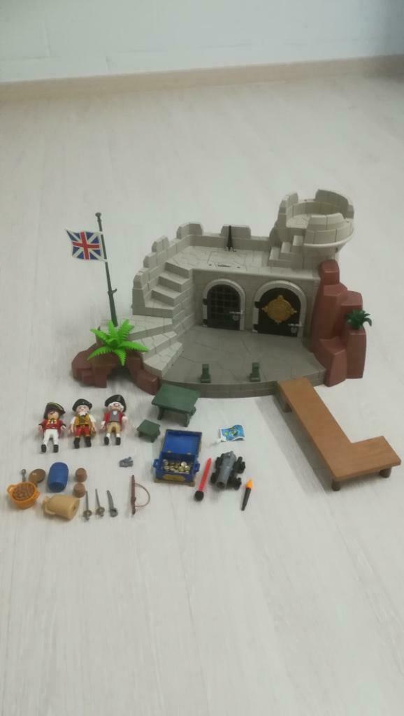 Playmobil Britse Soldaten/Piratengevangenis, Kinderen en Baby's, Speelgoed | Playmobil, Ophalen, Zo goed als nieuw
