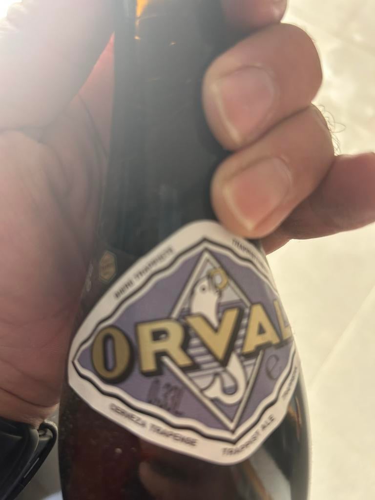 5 jaar oude Orval te koop 70 euro voor 1 bak, Enlèvement, Neuf, Bouteille(s), Autres marques