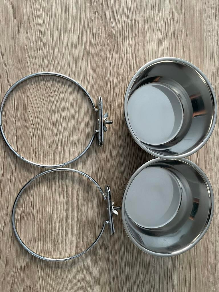 2 eet/drinkkommen 13cm voor bench, Ophalen, Zo goed als nieuw