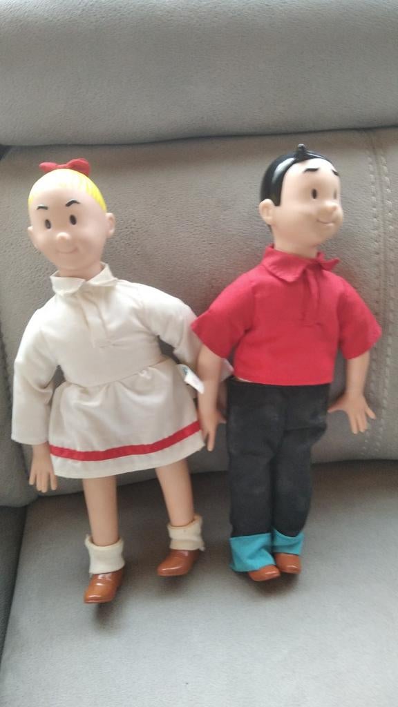 Poppen Suske en Wiske Vintage 1993, Ophalen of Verzenden, Suske en Wiske