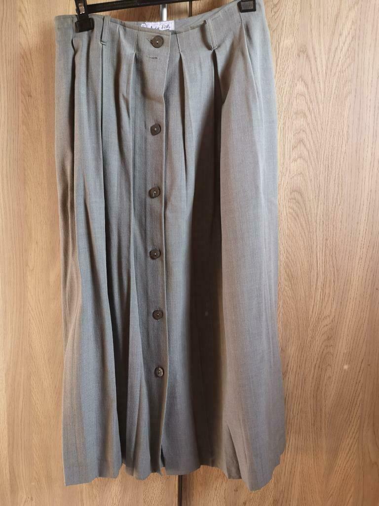 Jupe longue plissée taille 38, MET, Enlèvement ou Envoi, Comme neuf, Taille 38/40 (M)
