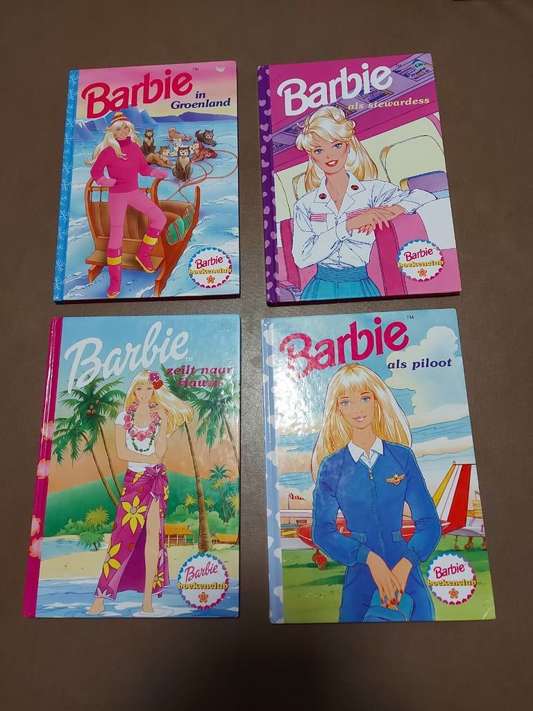 4 barbie boekjes, Boeken, Ophalen of Verzenden