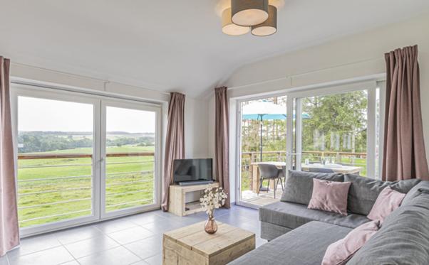 Vakantiehuis Ardennen 6p - prachtig uitzicht & zonneterras, Enlèvement, Neuf