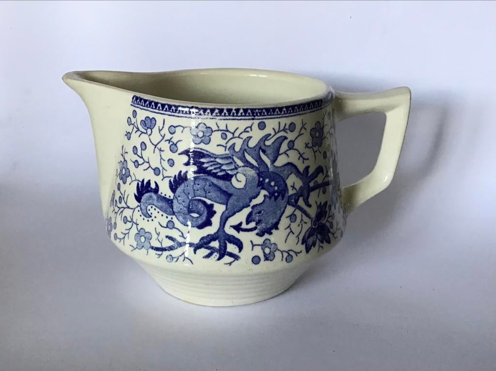 Melkkan melkpot Boch Dragon, Ophalen of Verzenden