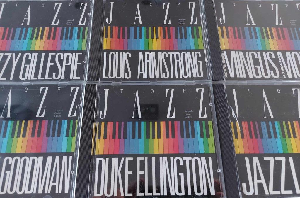 TOP JAZZ 6 x CD / GILLESPIE - MONK - ELLINGTON - GOODMAN, Ophalen of Verzenden, 1940 tot 1960, Gebruikt, Jazz