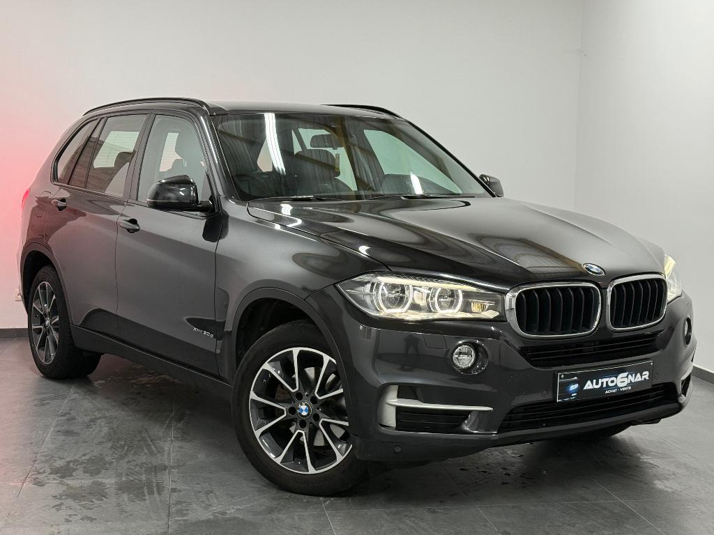 BMW X5 3.0 dAS xDrive Euro6 - Carnet - 1erMain, Zwart, Leder, Bedrijf, 2998 cc