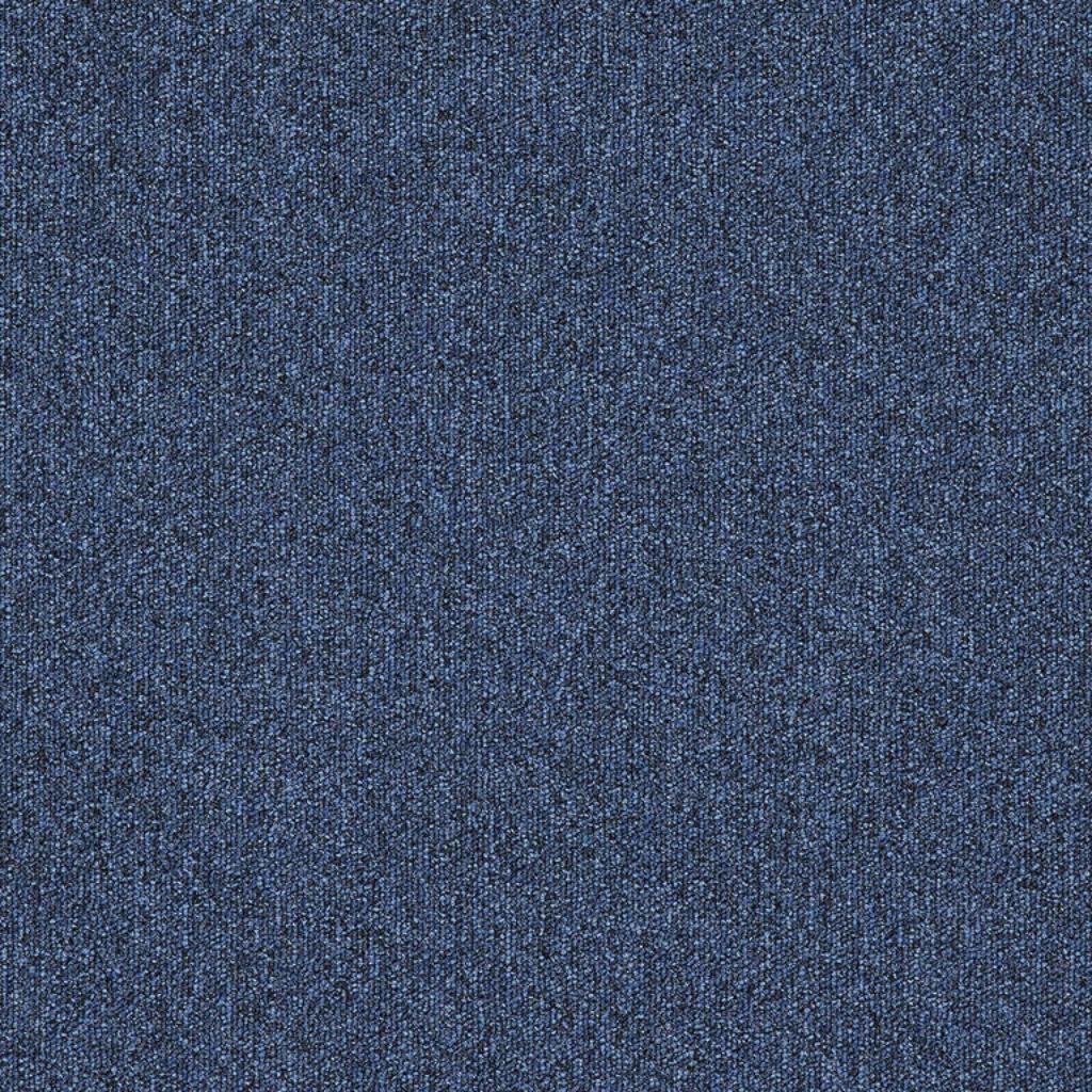 Mooie blauwe tapijttegels van Heuga 727 nieuw, Huis en Inrichting, Minder dan 50 cm, Blauw, Nieuw, Ophalen of Verzenden
