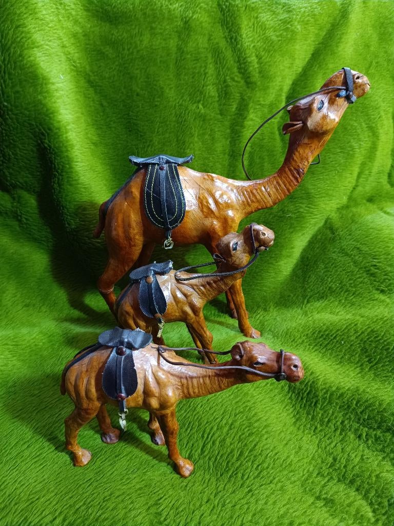 Set van drie dromedarissen te koop., Antiek en Kunst, Ophalen of Verzenden