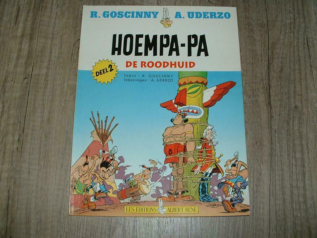 strips hoempa pa nr 2 albert rene uitgave, Boeken, Meerdere stripboeken, Ophalen of Verzenden, Zo goed als nieuw