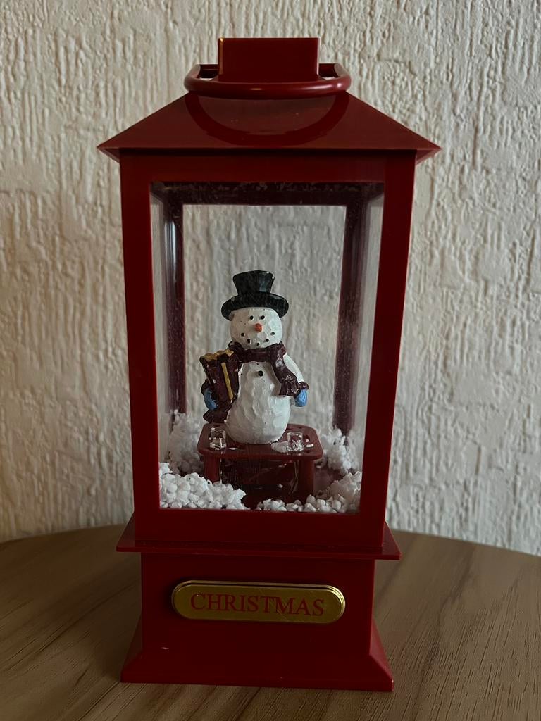 Sneeuwende lantaarn, Diversen, Ophalen of Verzenden, Zo goed als nieuw