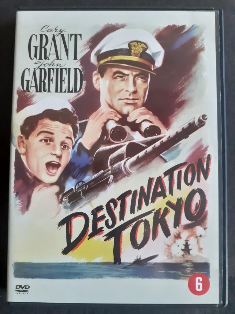 Destination Tokio (1944) Cary Grant, John Garfield, À partir de 6 ans, Enlèvement ou Envoi, 1940 à 1960, Comme neuf
