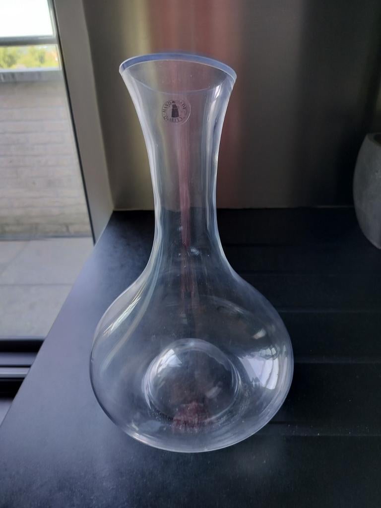 Decanteer karaf voor wijn, nieuw, hand made, Ophalen, Zo goed als nieuw