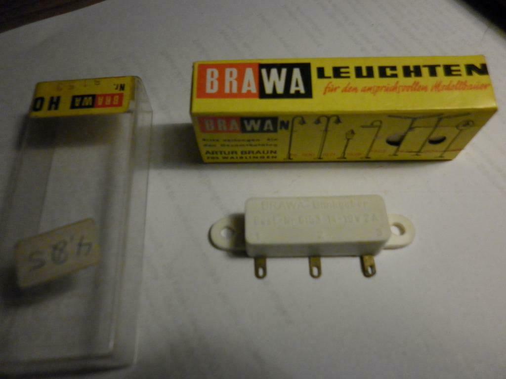 Brawa 6153 Knipperlichtgever, Hobby en Vrije tijd, Modeltreinen | H0, Overige merken, Gelijkstroom of Wisselstroom, Brug, Tunnel of Gebouw