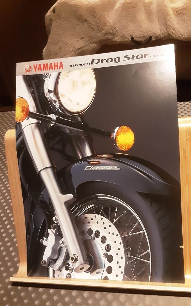 Yamaha xjs 1100 a drag star classic brochure, Ophalen of Verzenden