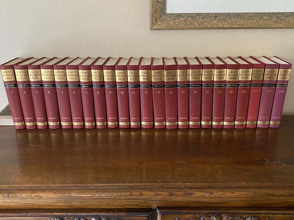 grote winklerprins, Boeken, Encyclopedieën, Ophalen