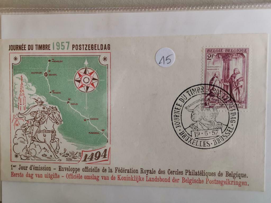 1957/05/19  journée du timbre, Enlèvement ou Envoi