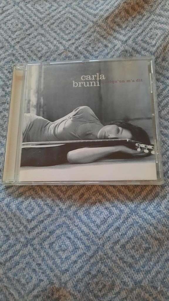 CARLA BRUNI Quelqu'un m'a dit (cd, 2002), Enlèvement ou Envoi, Comme neuf