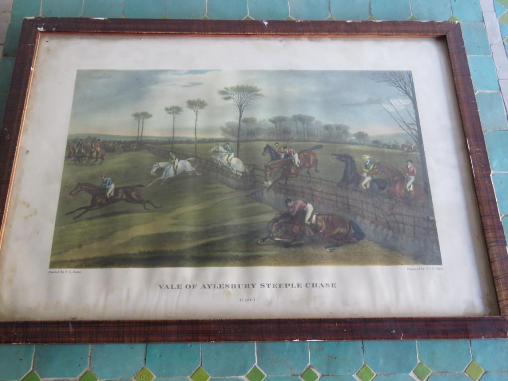 Kader Vale of Aylesbury steeple chase plate 3, Antiek en Kunst, Ophalen of Verzenden