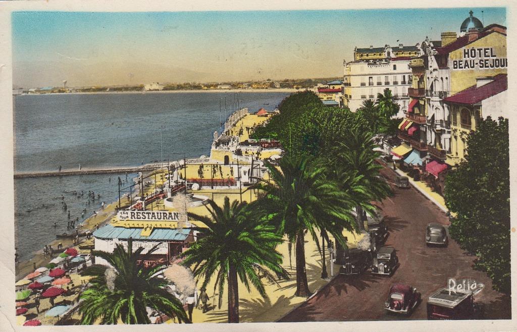 1948 - FRANCE - Saint-Raphaël : La Terrasse des Bains, Envoi, 1940 à 1960, Affranchie, France