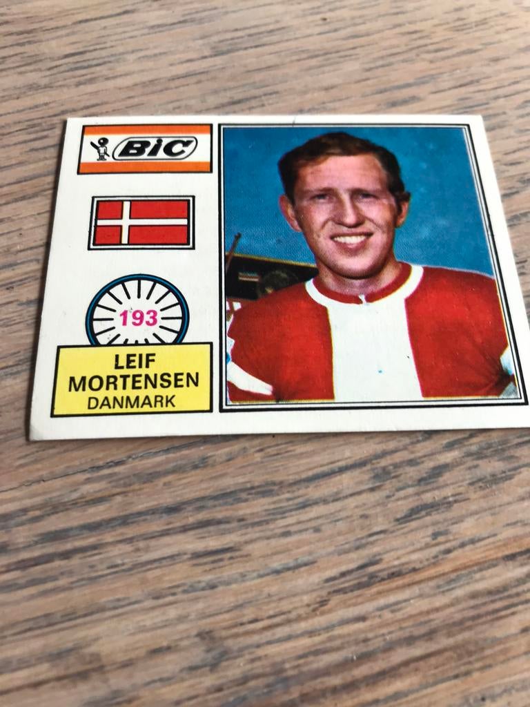 Leif Mortensen panini 193 sprint 72, Envoi, Comme neuf