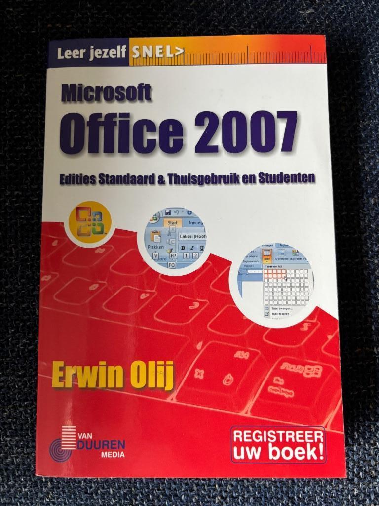 Leer jezelf snel Microsoft Office 2007  v Duuren informatica, Livres, Informatique & Ordinateur, Enlèvement ou Envoi, Comme neuf