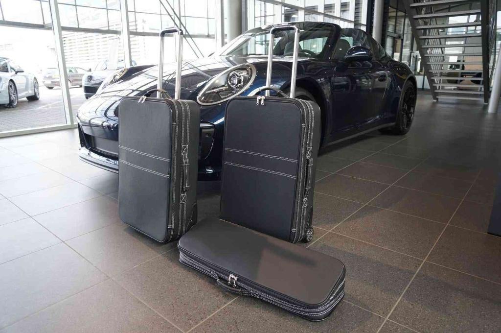 Roadsterbag lederen kofferset Porsche 911 991, Auto diversen, Auto-accessoires, Ophalen of Verzenden, Nieuw