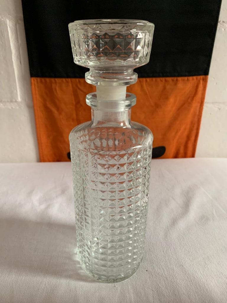 Karaf in glas, Ophalen, Gebruikt, Overige typen