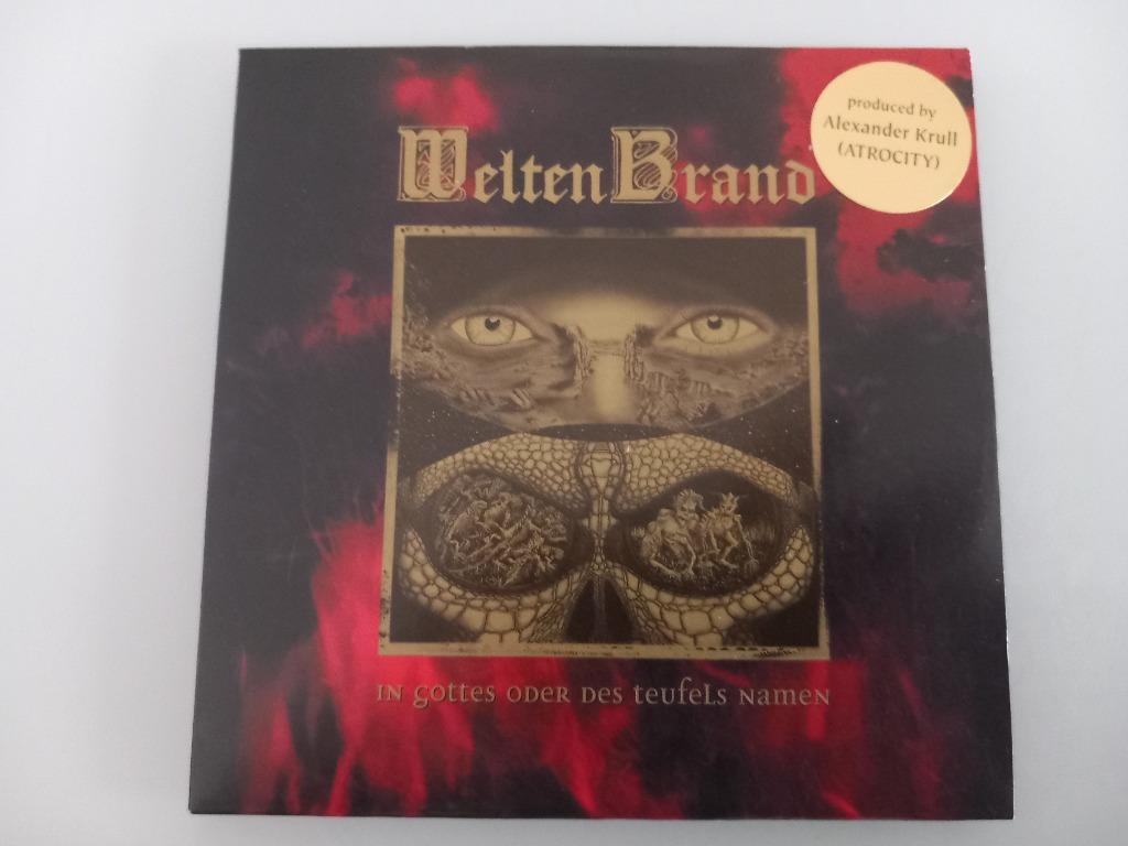 CD WeltenBrand Gothic Rock Goth Electro New Wave, Ophalen of Verzenden, Zo goed als nieuw, Alternative