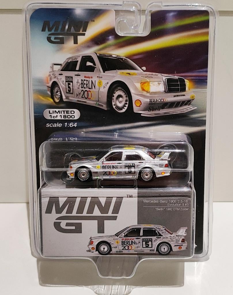 MINI GT DTM Mercedes 190E Berlin 92 Circuit Zolder EllenLohr, Ophalen of Verzenden